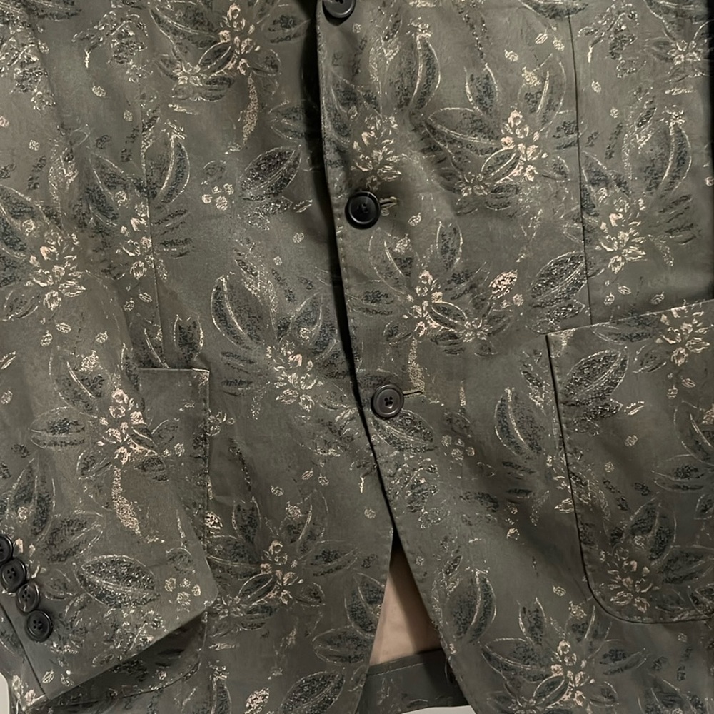 Todd Snyder Green Patterned Blazer - Picture 5 of 15